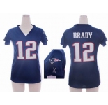 nike women nfl jerseys new england patriots #12 brady blue[draft him ii top]