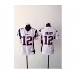 nike women nfl jerseys new england patriots #12 brady white[2015 new nike]