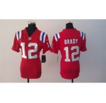 nike women nfl jerseys new england patriots #12 tom brady red[nike]