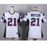 nike women nfl jerseys new england patriots #21 butler white[nike]