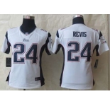 nike women nfl jerseys new england patriots #24 revis white[nike]