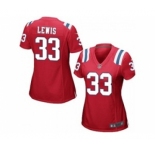 nike women nfl jerseys new england patriots #33 dion lewis red[nike]