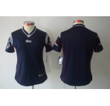 nike women nfl jerseys new england patriots blank blue[nike limited]