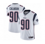 Youth New England Patriots #90 Shilique Calhoun White Vapor Untouchable Limited Player Football Jersey