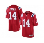 Youth Nike New England Patriots #14 Brandin Cooks Limited Red Alternate NFL Jersey