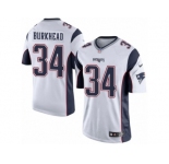 Youth Nike New England Patriots #34 Rex Burkhead Limited White NFL Jersey
