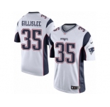 Youth Nike New England Patriots #35 Mike Gillislee Limited White NFL Jersey