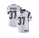 Youth Nike New England Patriots #37 Jordan Richards Vapor Untouchable Limited White NFL Jersey