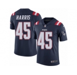 Youth Nike New England Patriots #45 David Harris Limited Navy Blue Rush Vapor Untouchable NFL Jersey