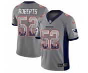 Youth Nike New England Patriots #52 Elandon Roberts Limited Gray Rush Drift Fashion NFL Jersey