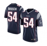 Youth Nike New England Patriots #54 Tedy Bruschi Navy Blue Team Color NFL Jersey