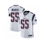 Youth Nike New England Patriots #55 Cassius Marsh White Vapor Untouchable Limited Player NFL Jersey