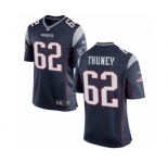 Youth Nike New England Patriots #62 Joe Thuney Navy Blue Team Color NFL Jersey