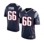 Youth Nike New England Patriots #66 Bryan Stork Navy Blue Team Color NFL Jersey