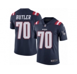 Youth Nike New England Patriots #70 Adam Butler Limited Navy Blue Rush Vapor Untouchable NFL Jersey