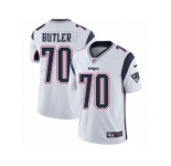 Youth Nike New England Patriots #70 Adam Butler White Vapor Untouchable Limited Player NFL Jersey