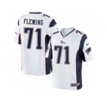 Youth Nike New England Patriots #71 Cameron Fleming Limited White NFL Jersey