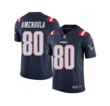 Youth Nike New England Patriots #80 Danny Amendola Limited Navy Blue Rush NFL Jersey