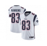 Youth Nike New England Patriots #83 Lavelle Hawkins Vapor Untouchable Limited White NFL Jersey