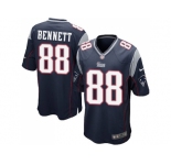 Youth Nike New England Patriots #88 Martellus Bennett Navy Blue Team Color Stitched NFL New Jersey