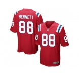 Youth Nike New England Patriots #88 Martellus Bennett Red Alternate Stitched NFL Jersey