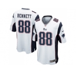 Youth Nike New England Patriots #88 Martellus Bennett White Stitched NFL New ersey