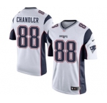 Youth Nike New England Patriots #88 Scott Chandler White NFL Jersey