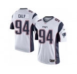 Youth Nike New England Patriots #94 Kony Ealy Limited White NFL Jersey