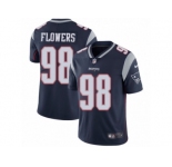 Youth Nike New England Patriots #98 Trey Flowers Vapor Untouchable Limited Navy Blue Team Color NFL Jersey