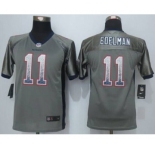 nike youth nfl jerseys new england patriots #11 edelman grey[Elite drift fashion]