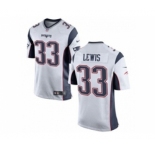 nike youth nfl jerseys new england patriots #33 dion lewis white[nike]