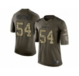 nike youth nfl jerseys new england patriots #54 hightower army green[nike Limited Salute To Service]