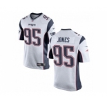 nike youth nfl jerseys new england patriots #95 jones white[nike]