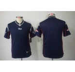 nike youth nfl jerseys new england patriots blank blue[nike limited]