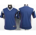 nike youth nfl jerseys new england patriots blank blue[portrait fashion]