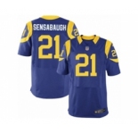 Men's Nike Los Angeles Rams #21 Coty Sensabaugh Elite Royal Blue Alternate NFL Jersey