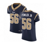 Men's Nike Los Angeles Rams #56 Dante Fowler Jr Navy Blue Team Color Vapor Untouchable Elite Player NFL Jersey