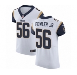 Men's Nike Los Angeles Rams #56 Dante Fowler Jr White Vapor Untouchable Elite Player NFL Jersey