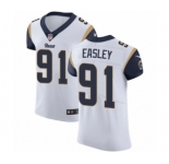 Men's Nike Los Angeles Rams #91 Dominique Easley White Vapor Untouchable Elite Player NFL Jersey