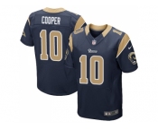 Nike Los Angeles Rams #10 Pharoh Cooper Navy Blue Team Color Men Stitched NFL Elite Jersey