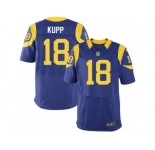 Nike Rams #18 Cooper Kupp Royal Blue Alternate Men's Stitched NFL Elite Jersey