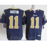 nike nfl jerseys st. louis rams #11 austin dk.blue[Elite]