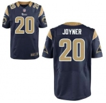 nike nfl jerseys st. louis rams #20 joyner blue[Elite]