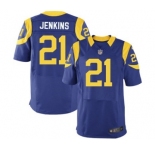 nike nfl jerseys st. louis rams #21 jenkins lt.blue[Elite]