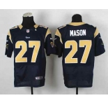 nike nfl jerseys st. louis rams #27 mason blue[Elite]