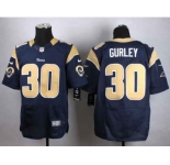 nike nfl jerseys st. louis rams #30 gurley blue[Elite][gurley]