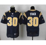 nike nfl jerseys st. louis rams #30 stack blue[Elite]