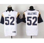 nike nfl jerseys st. louis rams #52 alec ogletree white[Elite]