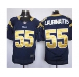 nike nfl jerseys st. louis rams #55 laurinaitis blue[Elite]