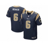 nike nfl jerseys st. louis rams #6 johnny hekker blue[Elite]